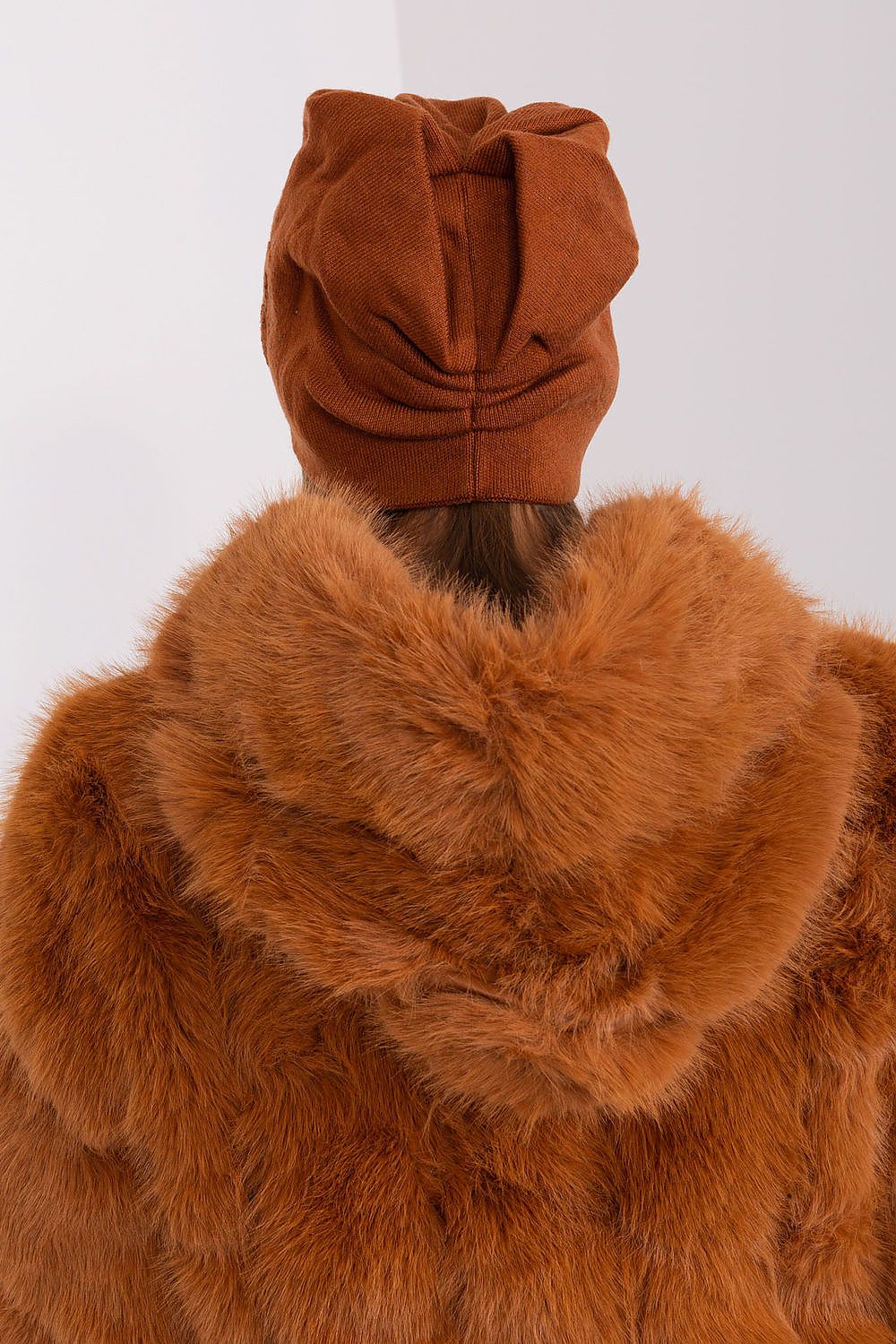   Czapka Model AT-CZ-23250.61P Light Brown - AT 