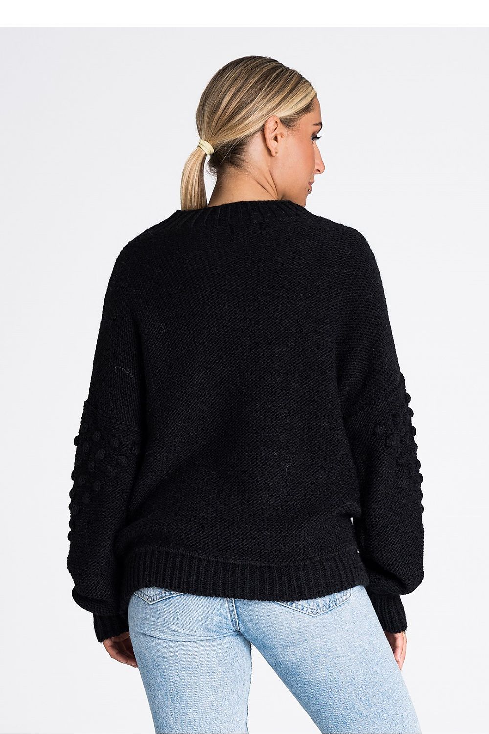   Sweter Damski Model M982 Black - Figl 