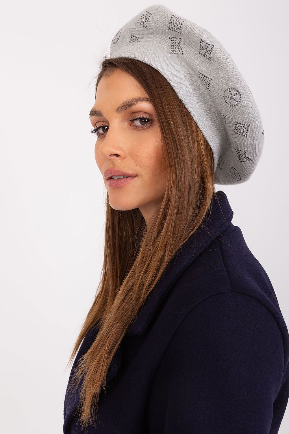   Beret Model AT-CZ-2318.30 Light Grey - AT 
