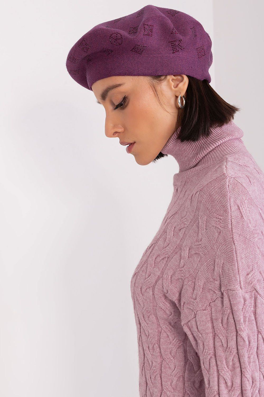   Beret Model AT-CZ-2318.27 Dark Violet - AT 