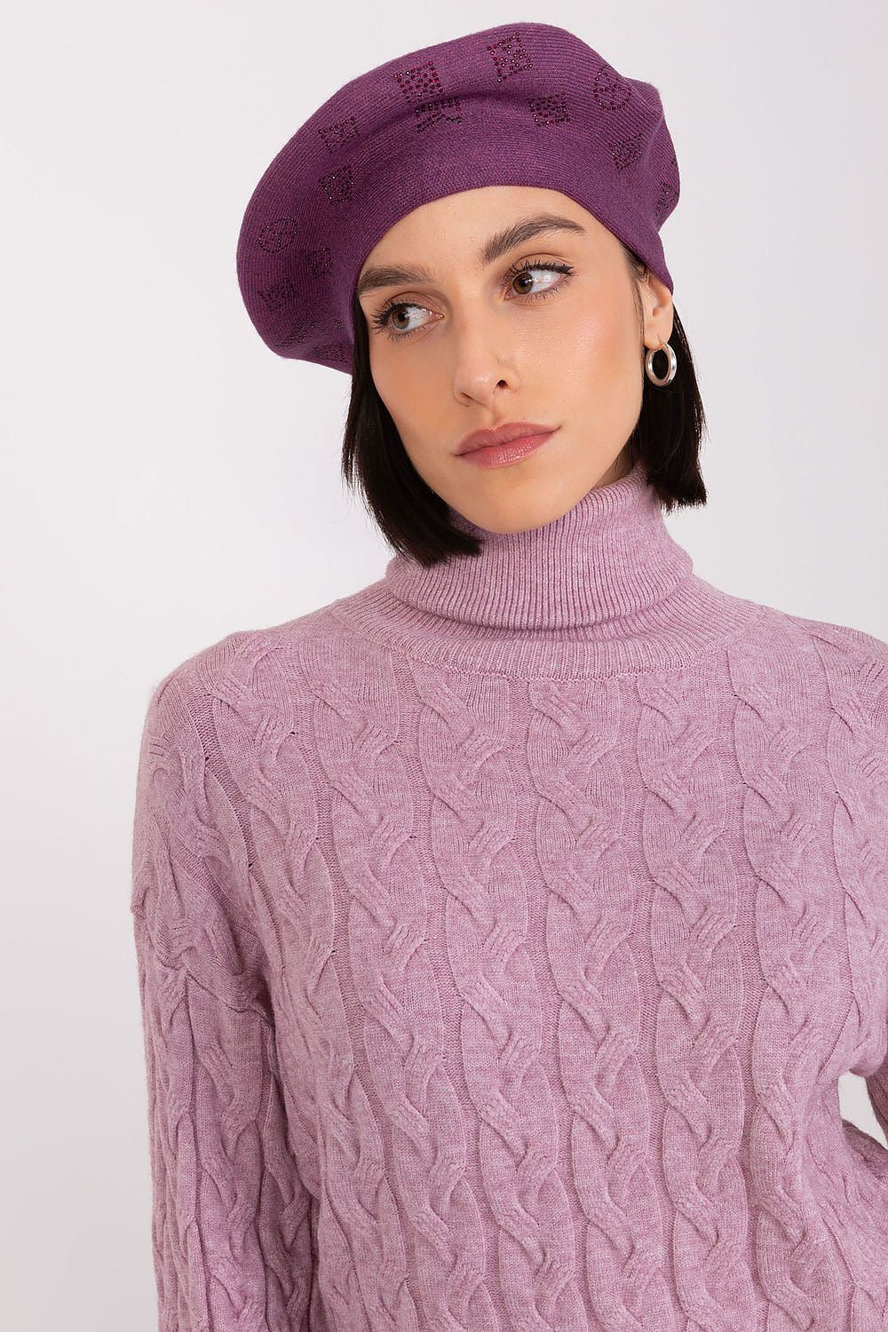   Beret Model AT-CZ-2318.27 Dark Violet - AT 