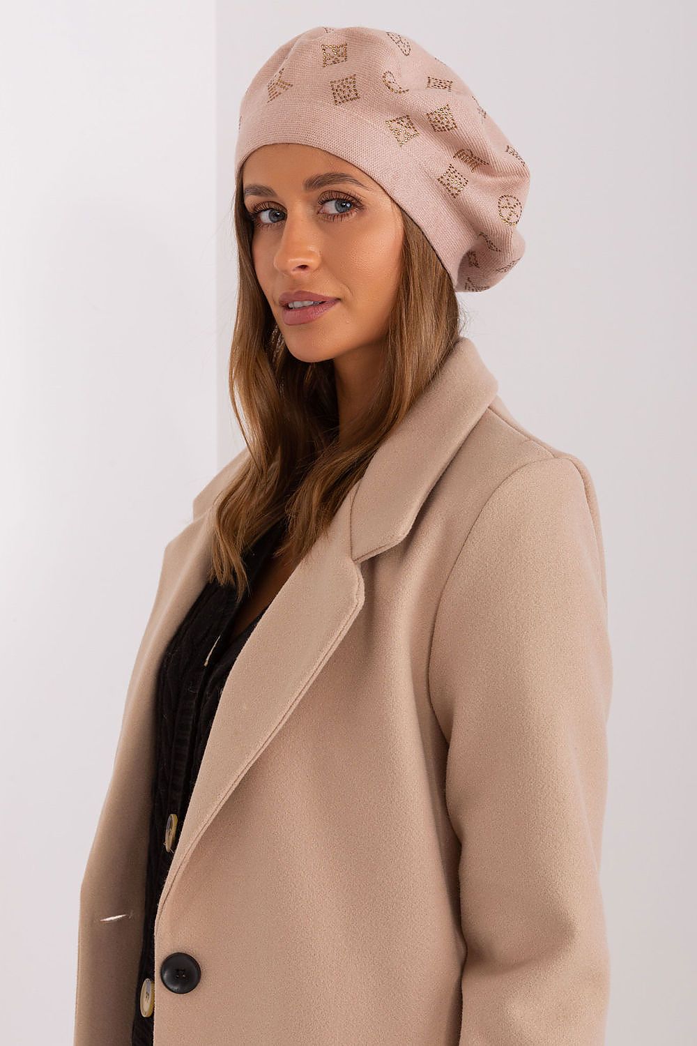   Beret Model AT-CZ-2318.30 Beige - AT 
