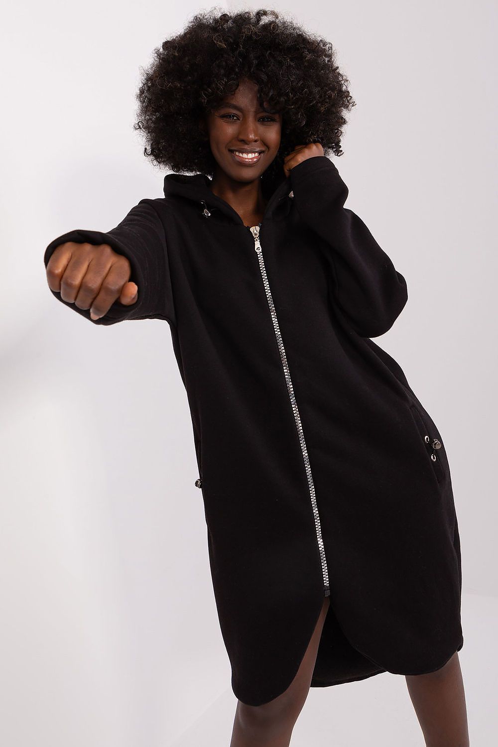   Bluza Damska Model RV-BL-4858-2.97P Black - Relevance 