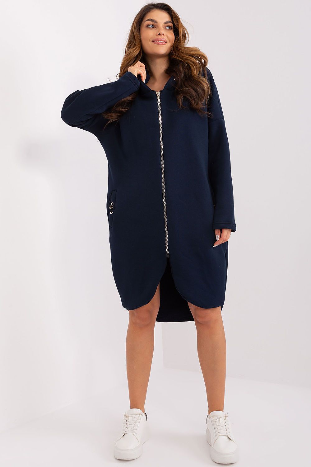   Bluza Damska Model RV-BL-4858-2.97P Navy - Relevance 