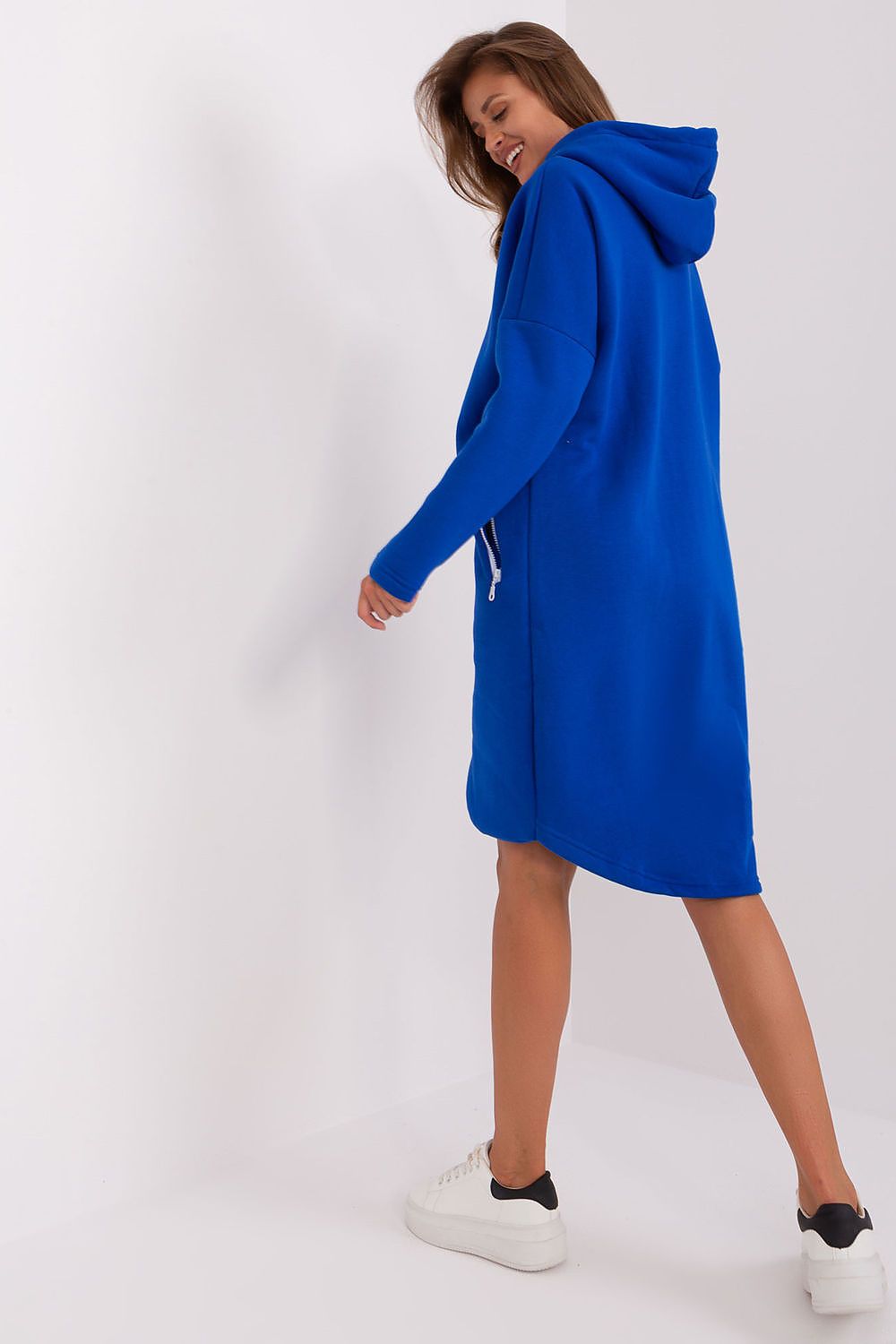   Bluza Damska Model RV-BL-4742.20P Cobalt - Relevance 