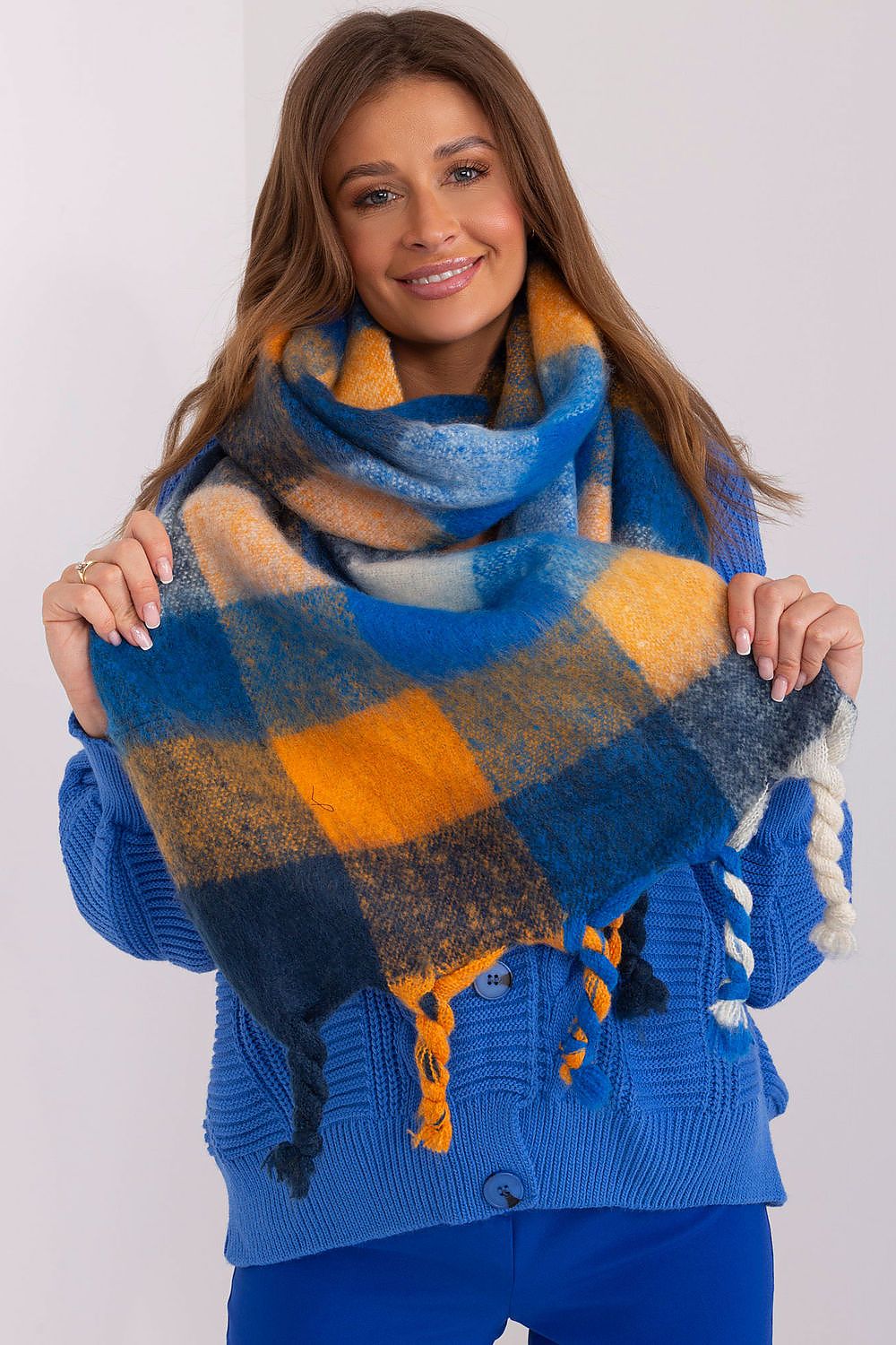   Szalik Model AT-SZ-2313501.97 Dark Blue - AT 
