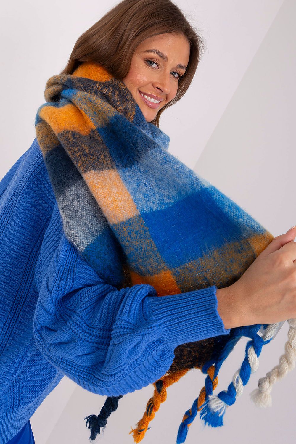   Szalik Model AT-SZ-2313501.97 Dark Blue - AT 