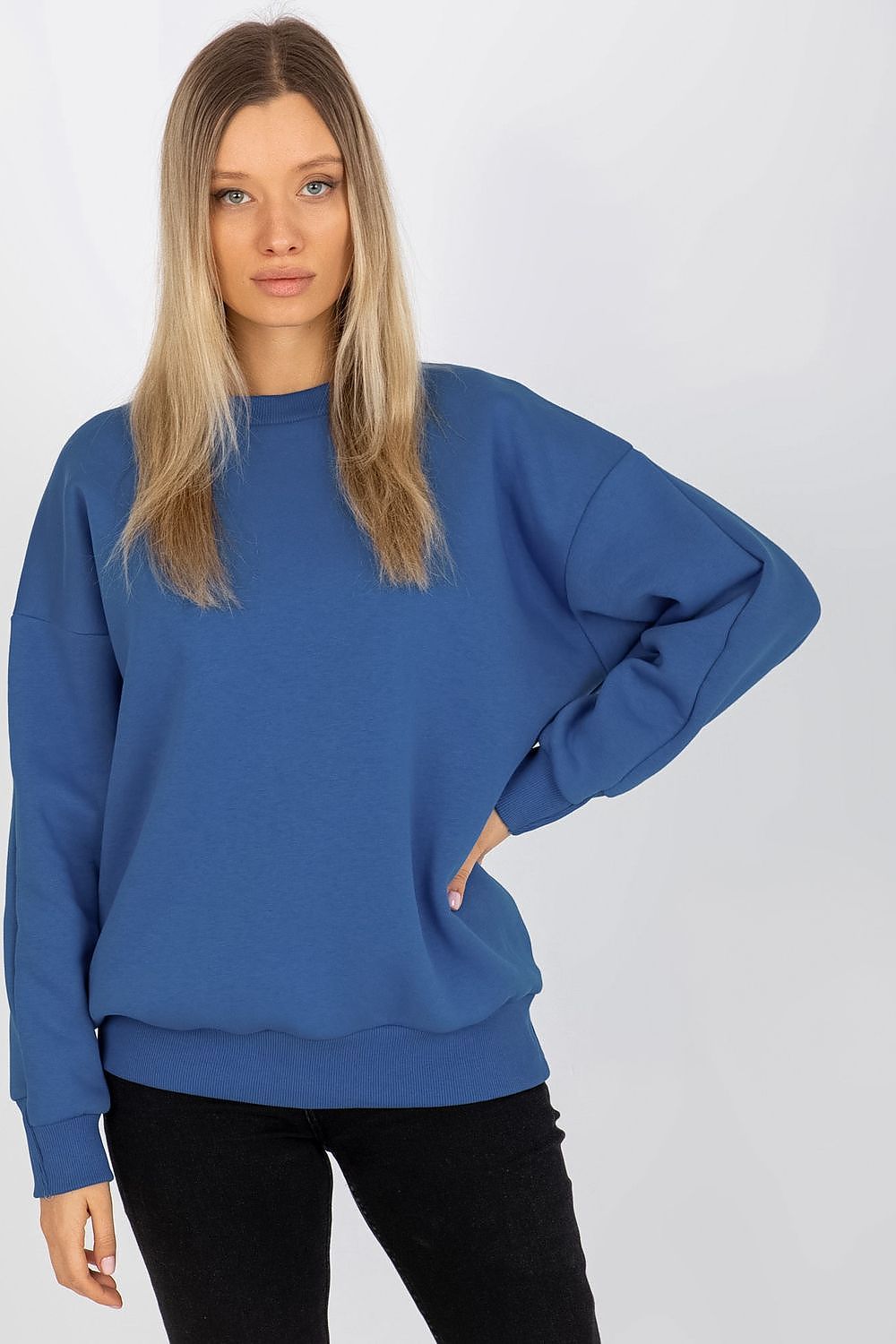   Bluza Damska Model RV-BL-8360.80P Dark Blue - Relevance 