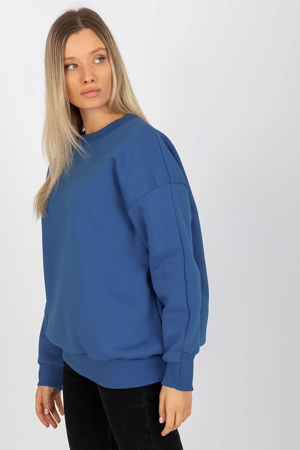   Bluza Damska Model RV-BL-8360.80P Dark Blue - Relevance 
