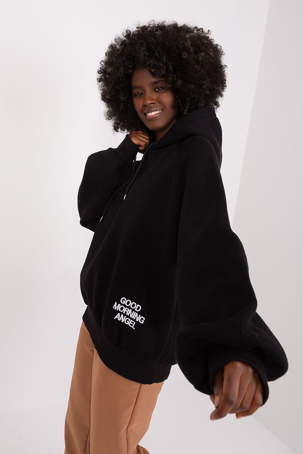   Bluza Damska Model EM-BL-407-2.08 Black - Ex Moda 