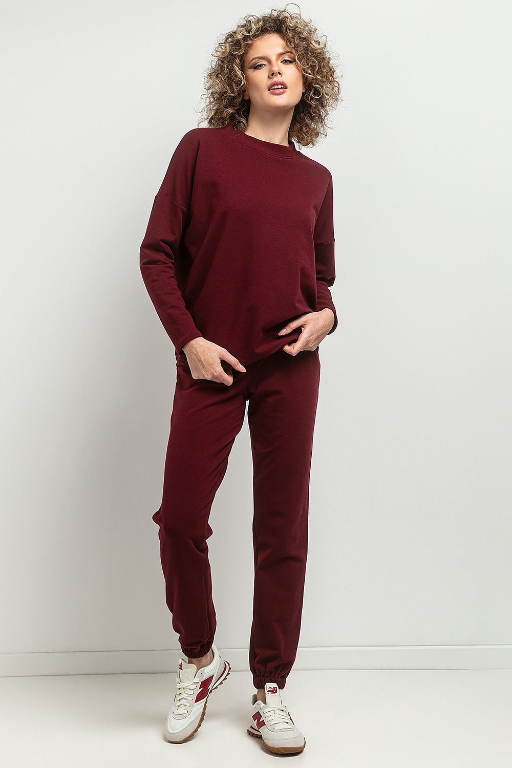   Bluza Damska Model T381/9 Bordo - Tessita 