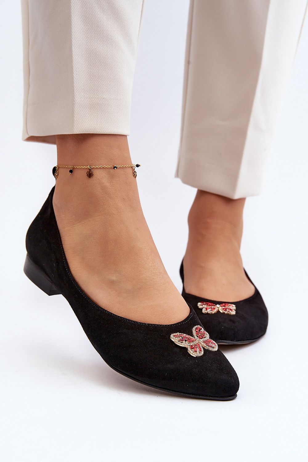   Baleriny Model Zazoo 2887/002 Black - Step in style 