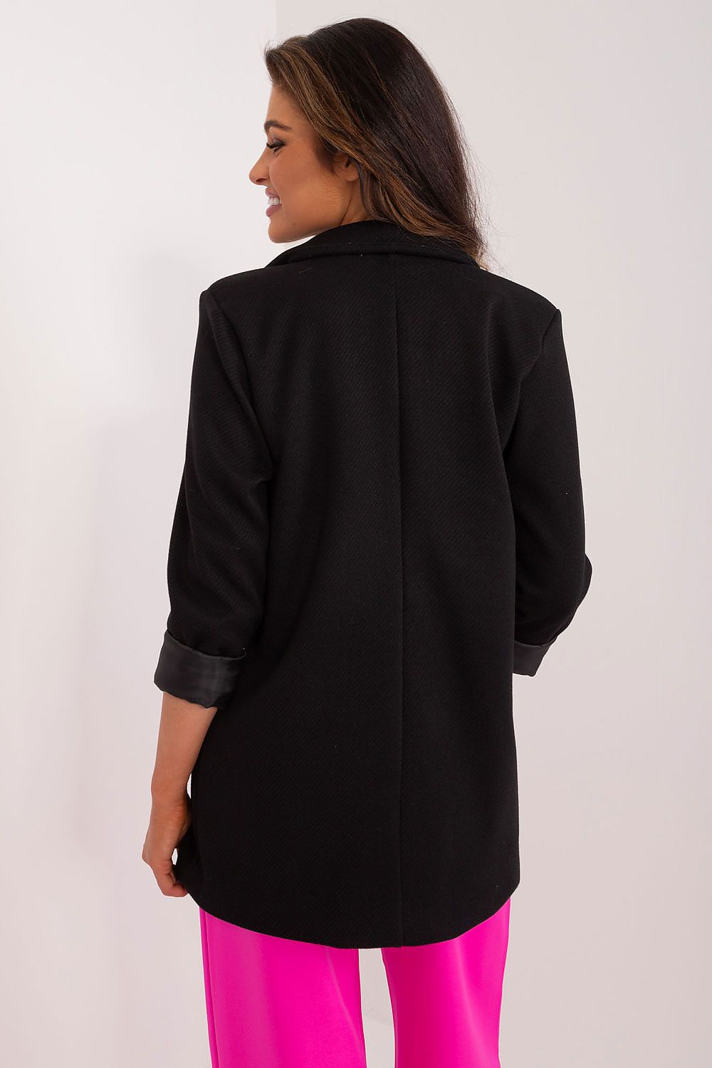   Marynarka Model DHJ-MA-18598.13 Black - Italy Moda 