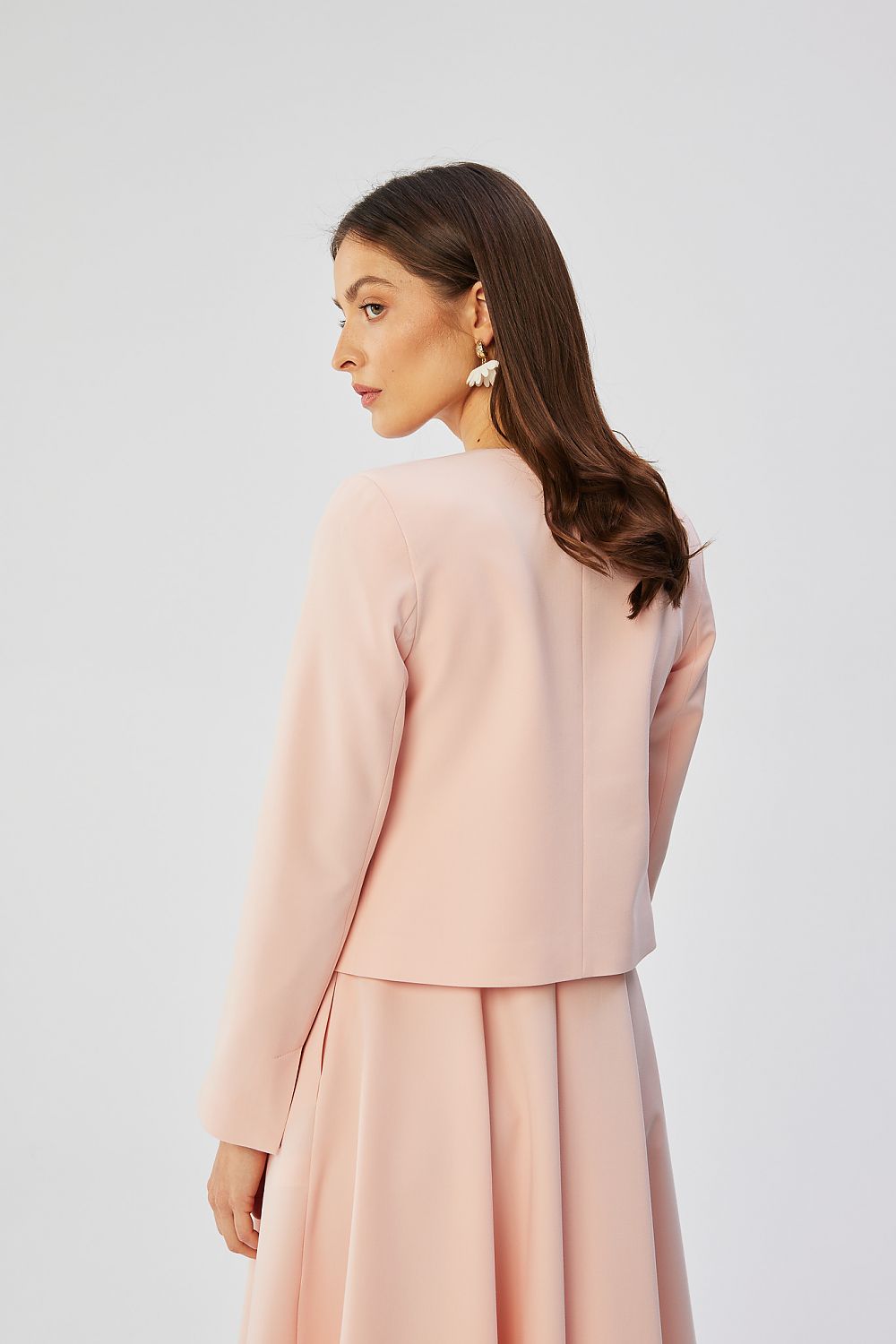   Marynarka Model S368 Powder Pink - Stylove 