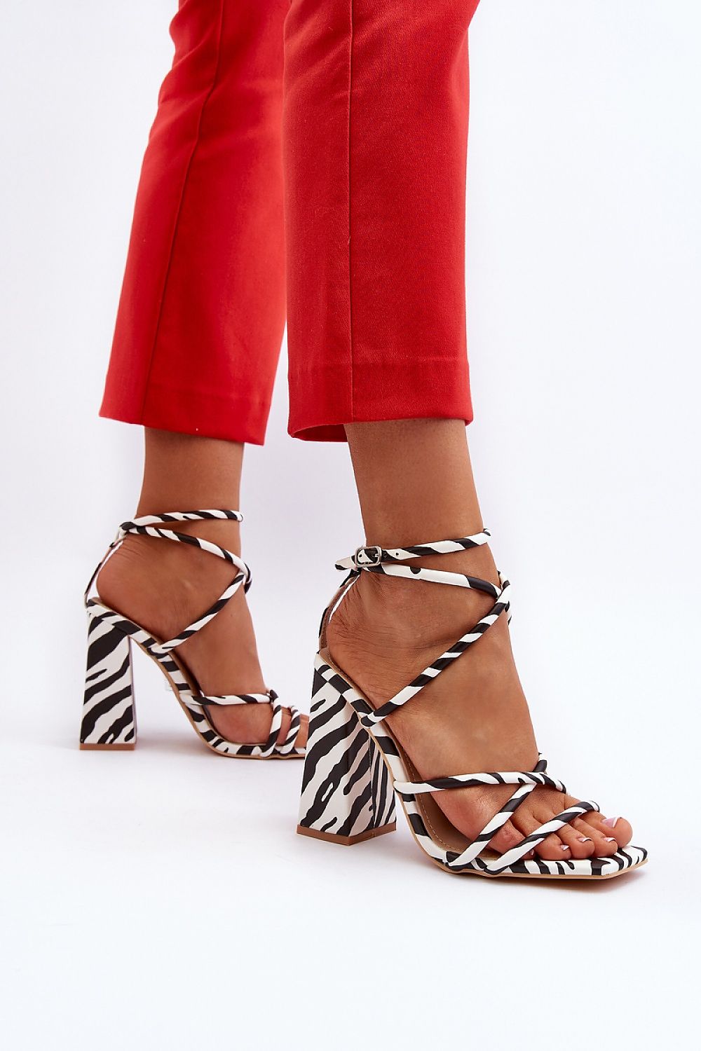 Sandały Model Josette FY2125-3 Zebra - Step in style 