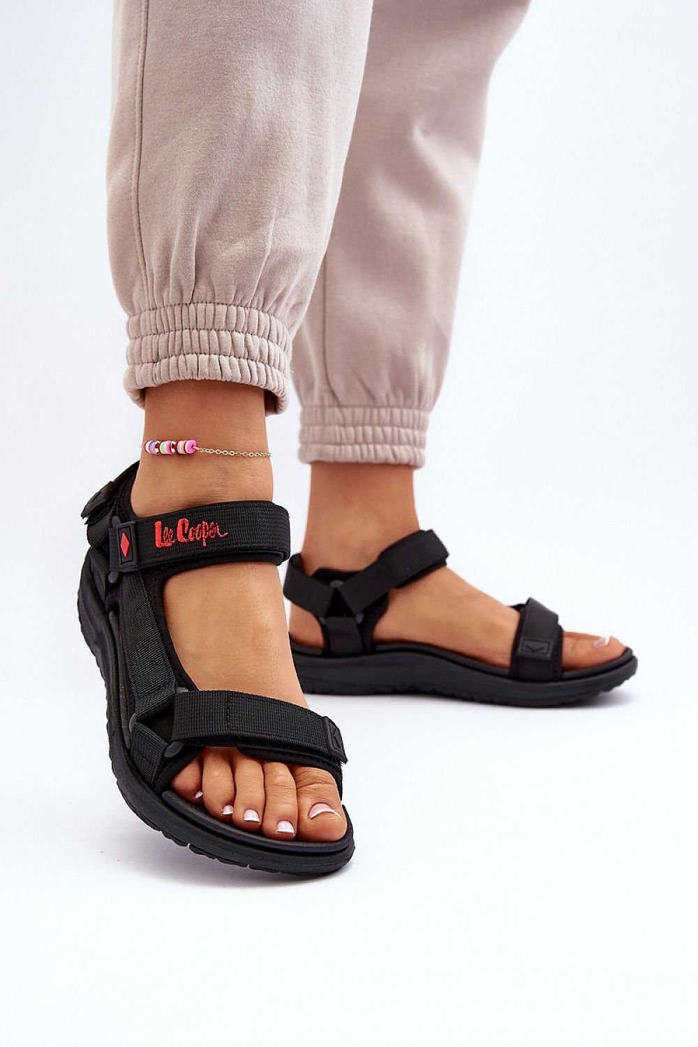  Sandały Model Lee Cooper LCW-24-34-2615 Black - Step in style 