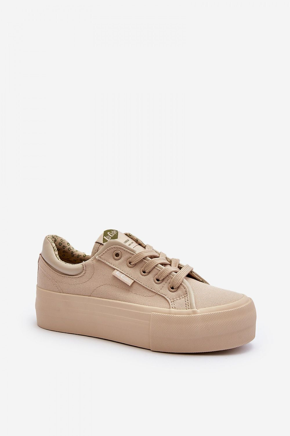   Trampki Model Lee Cooper LCW-24-31-2181 Beige - Step in style 