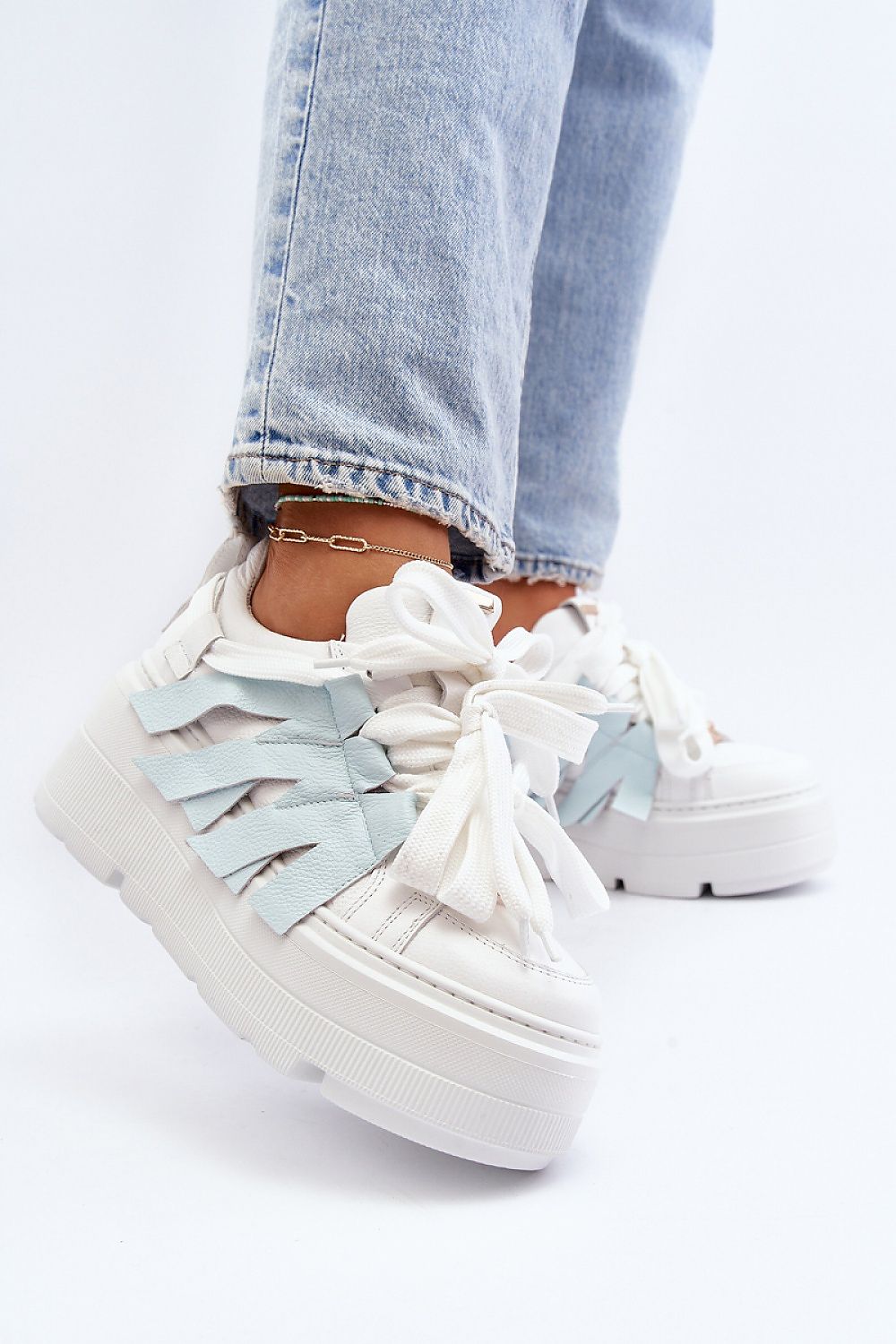   Buty Sportowe Model Zazoo 2F-7033 Blue - Step in style 