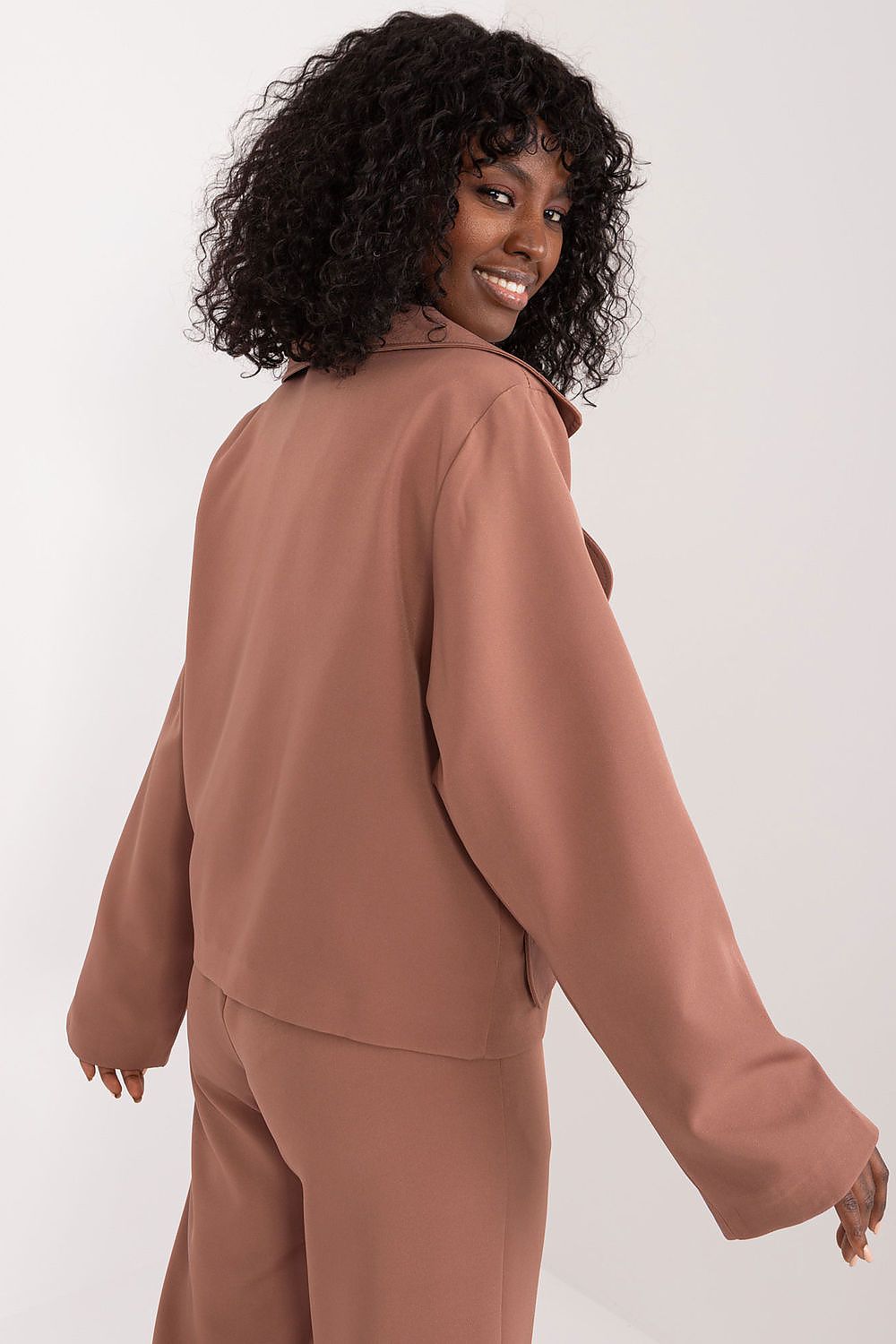   Marynarka Model LK-MA-509578.20 Brown - Lakerta 