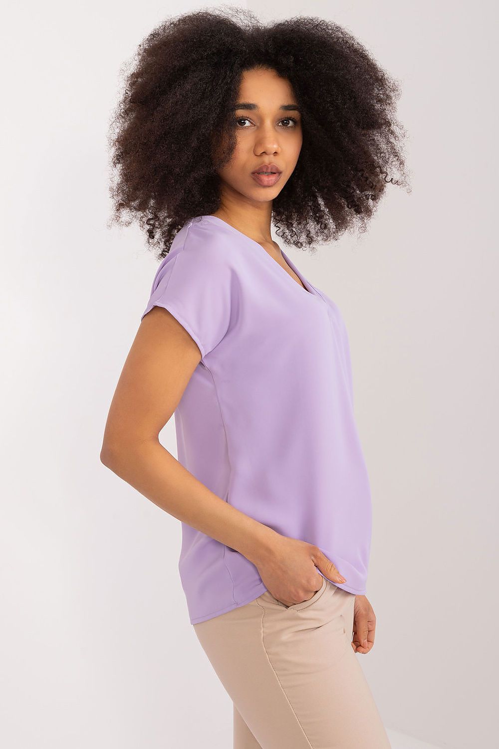   Bluzka Model RV-BZ-9645.29 Light Violet - BFG 