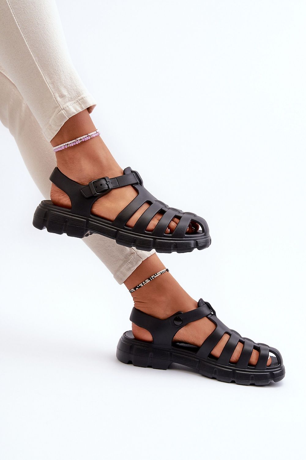  Sandały Model Gasaria 3761 Black - Step in style 