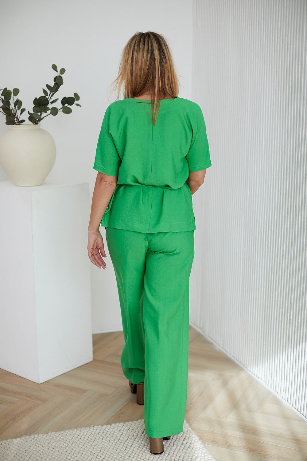  Spodnie Komplet Model M404/3 Green - La Aurora 