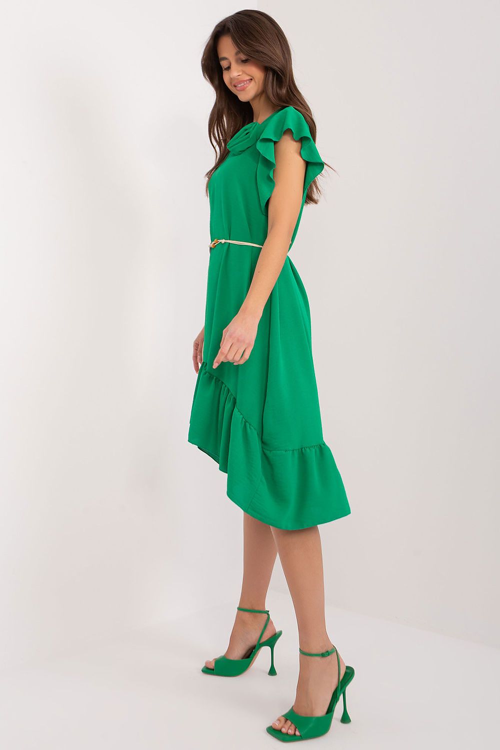  Sukienka Model DHJ-SK-8921.98 Green - Italy Moda 