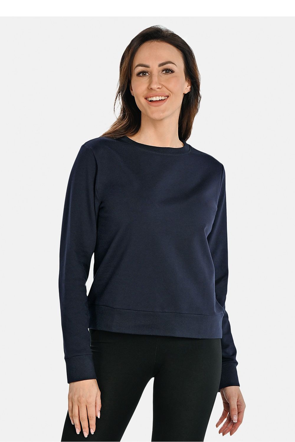   Bluza Damska Model Ellis 18102 Blue - Teyli 