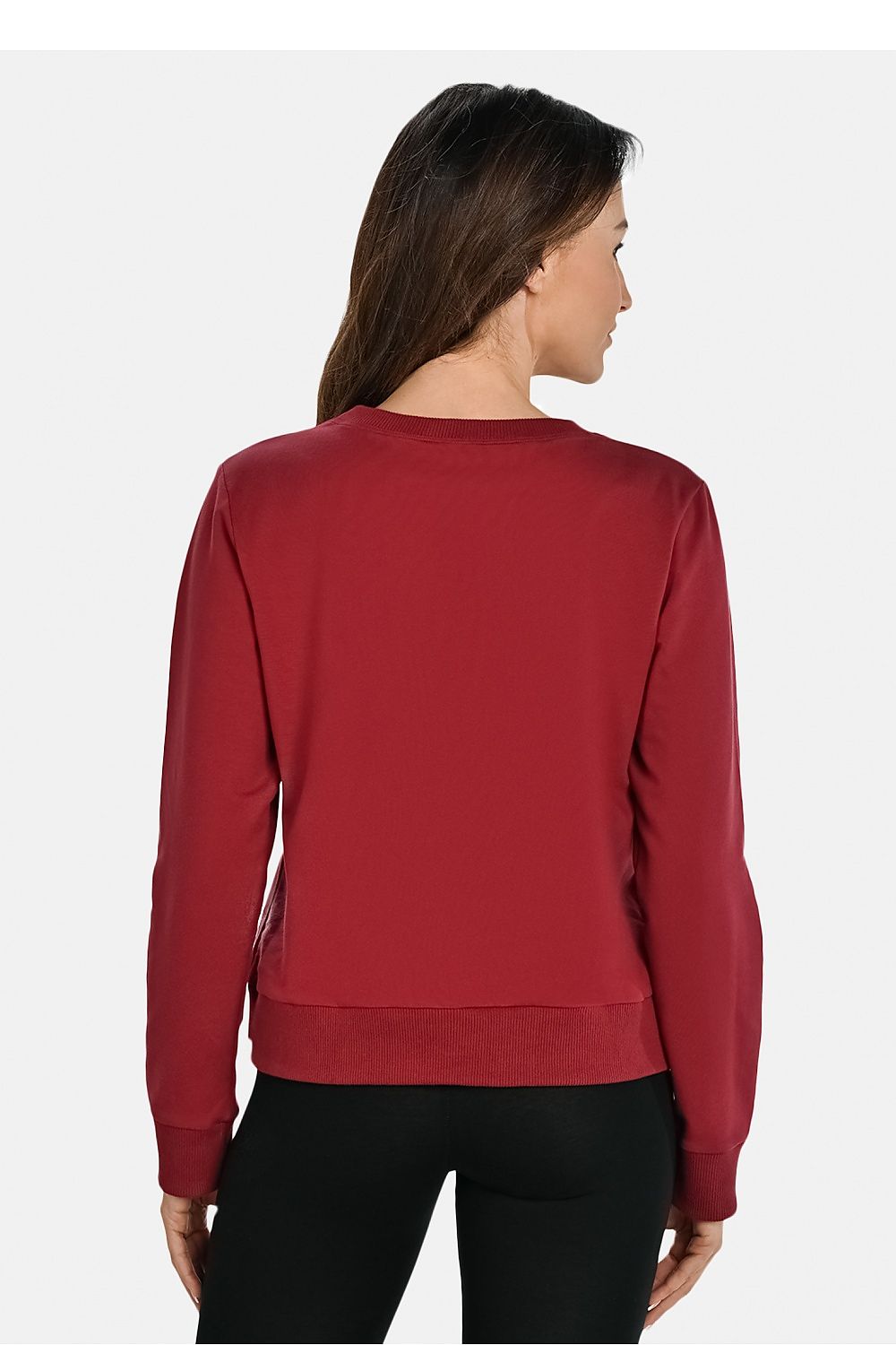   Bluza Damska Model Ellis 18102 Bordo - Teyli 