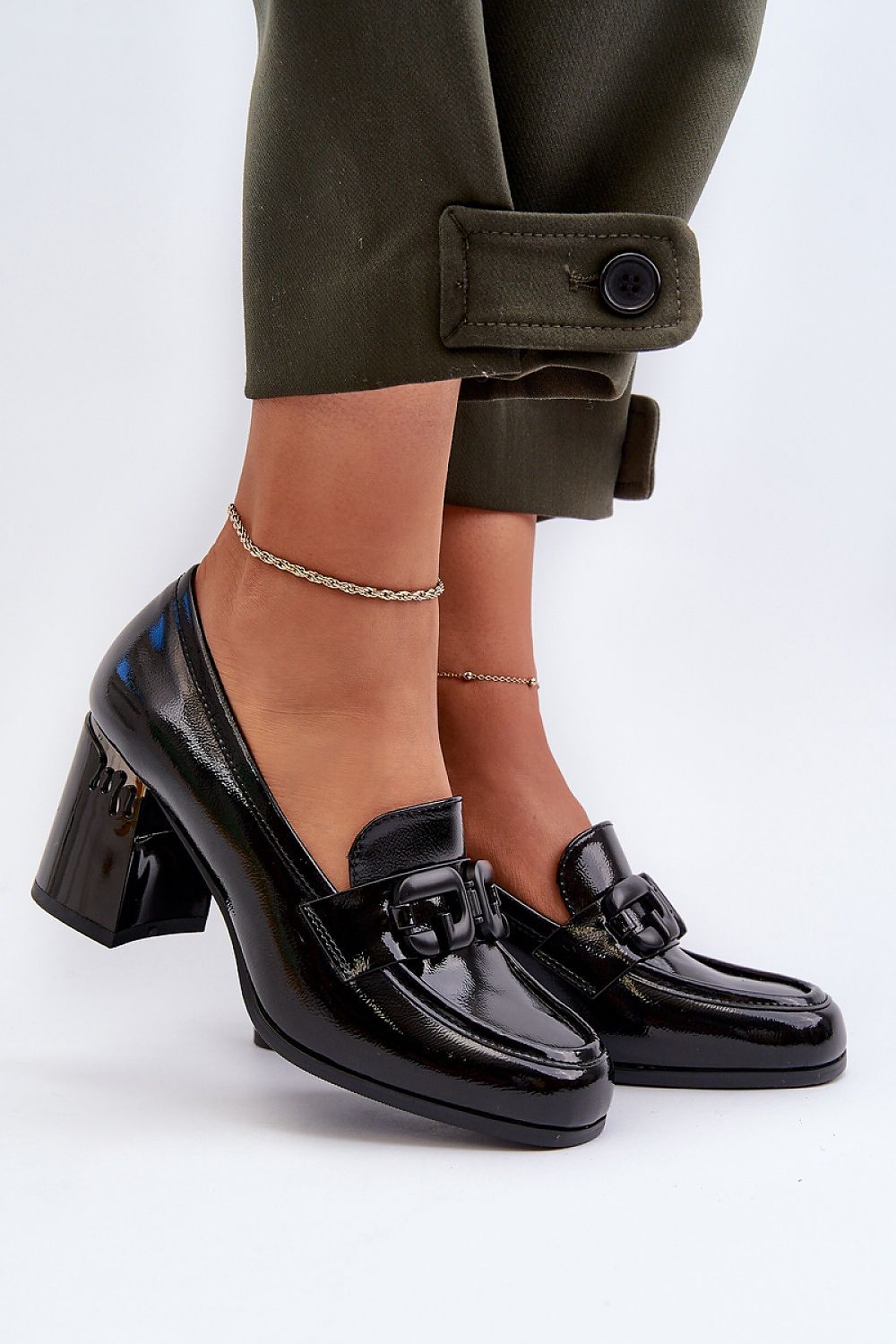   Półbuty Model DA MR38-973 Black - Step in style 