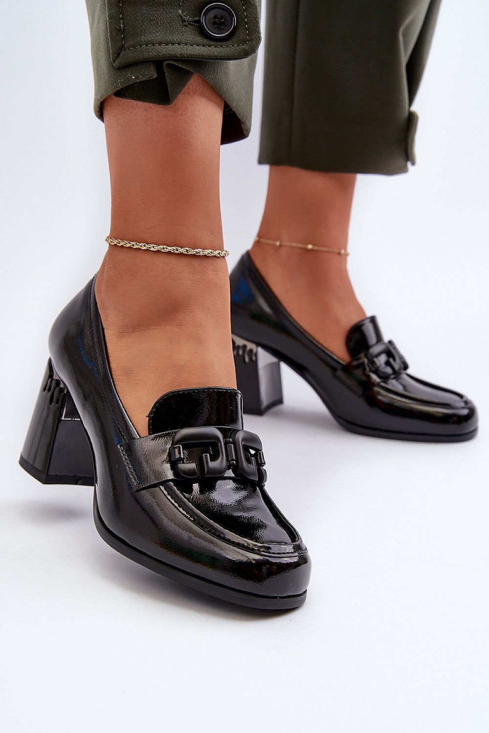   Półbuty Model DA MR38-973 Black - Step in style 