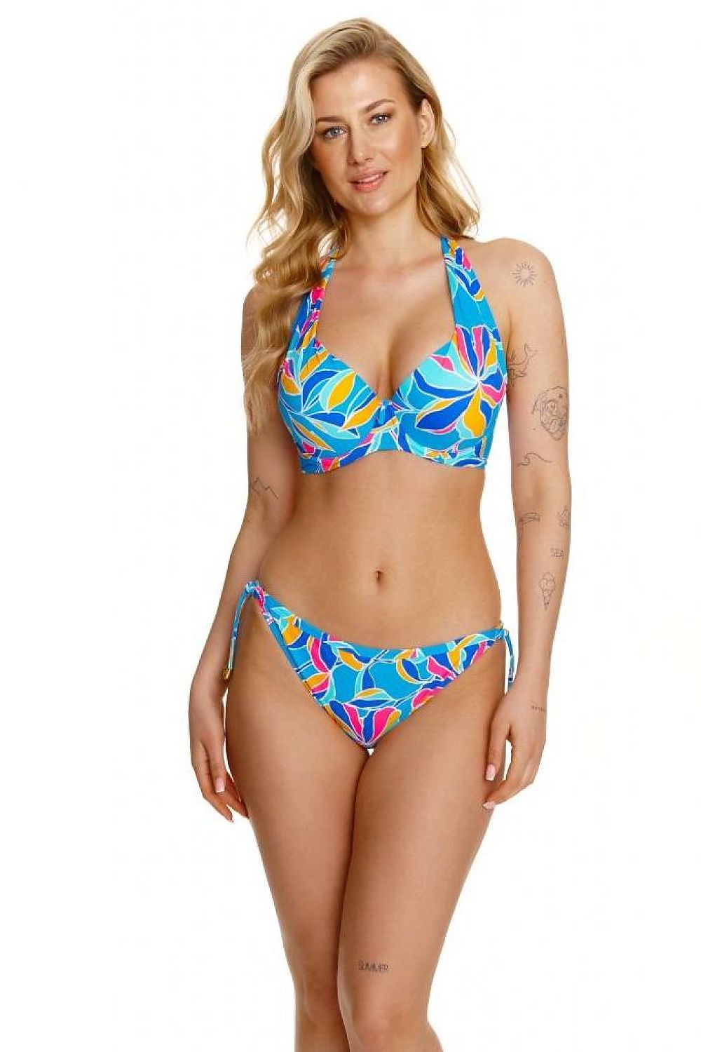  Kostium dwuczęściowy Biustonosz kąpielowy Model Sarema Kopa Multicolor - Lupo Line 