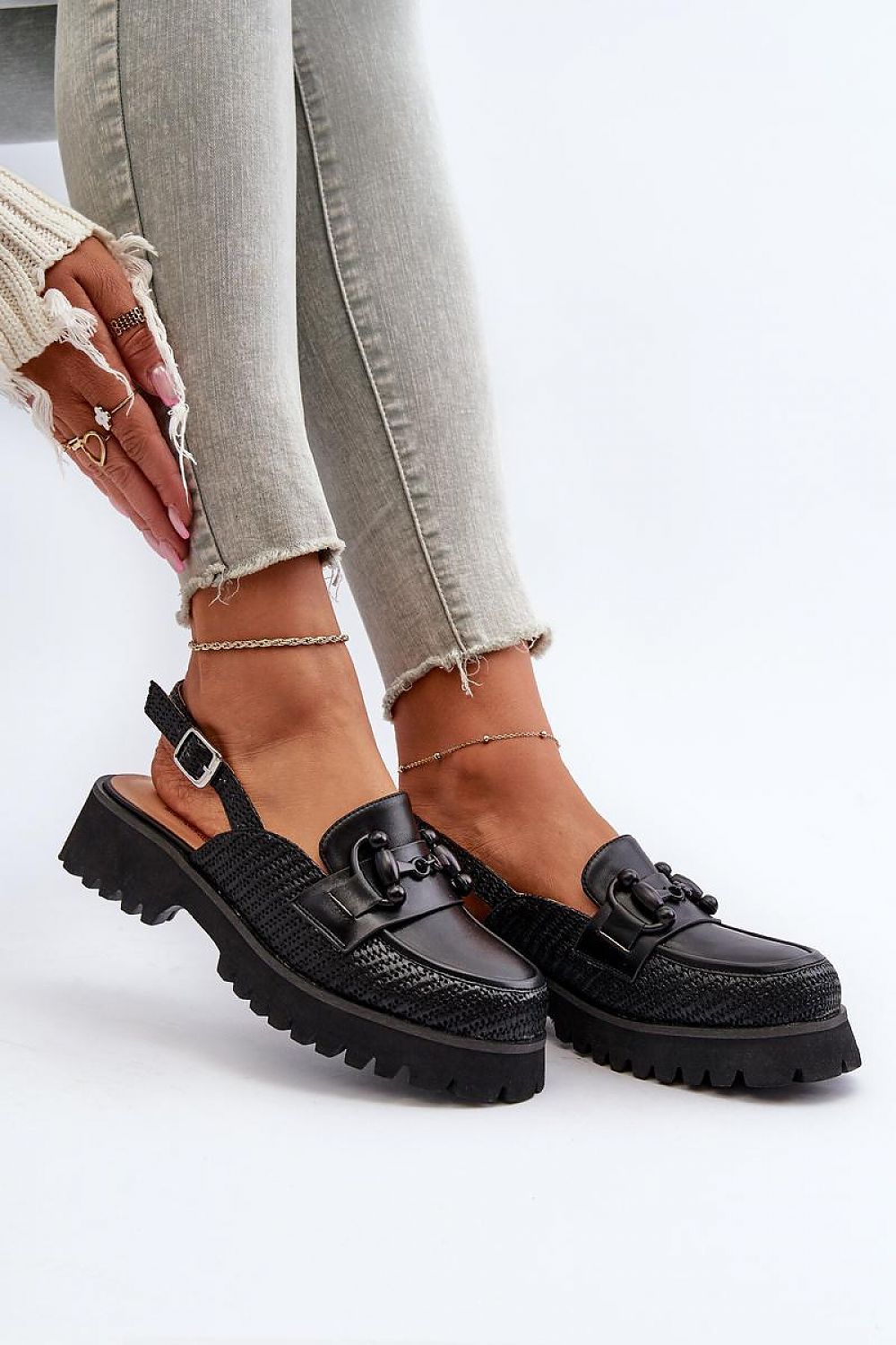 Sandały Model DA MR38-656 Black - Step in style 