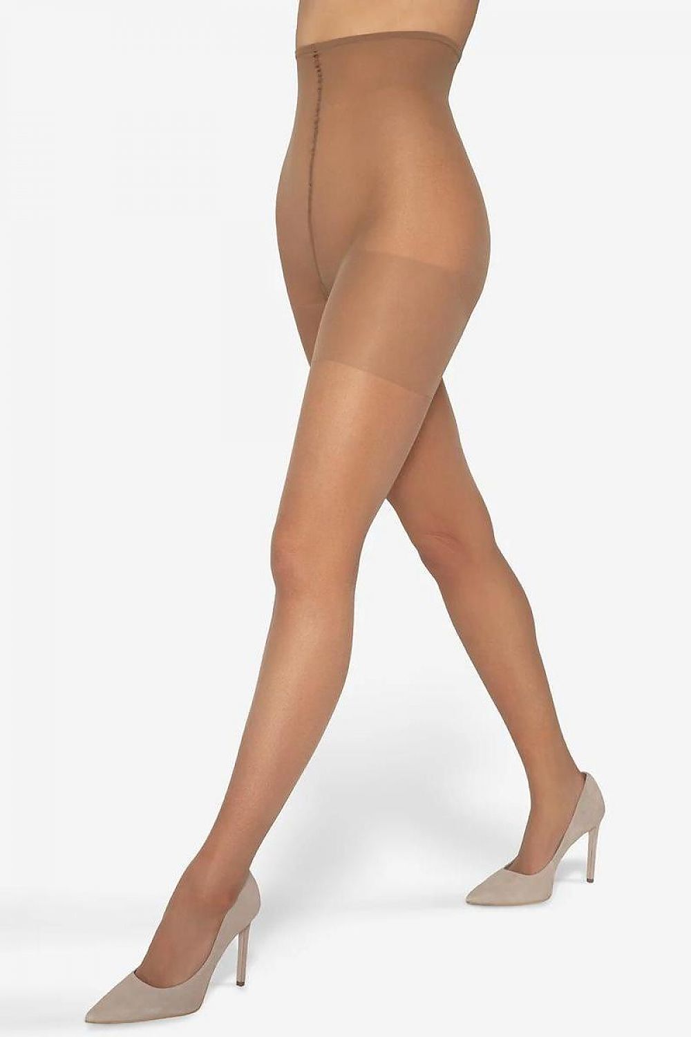   Rajstopy Model Body Plus Size 15 Den Beige - Gatta 