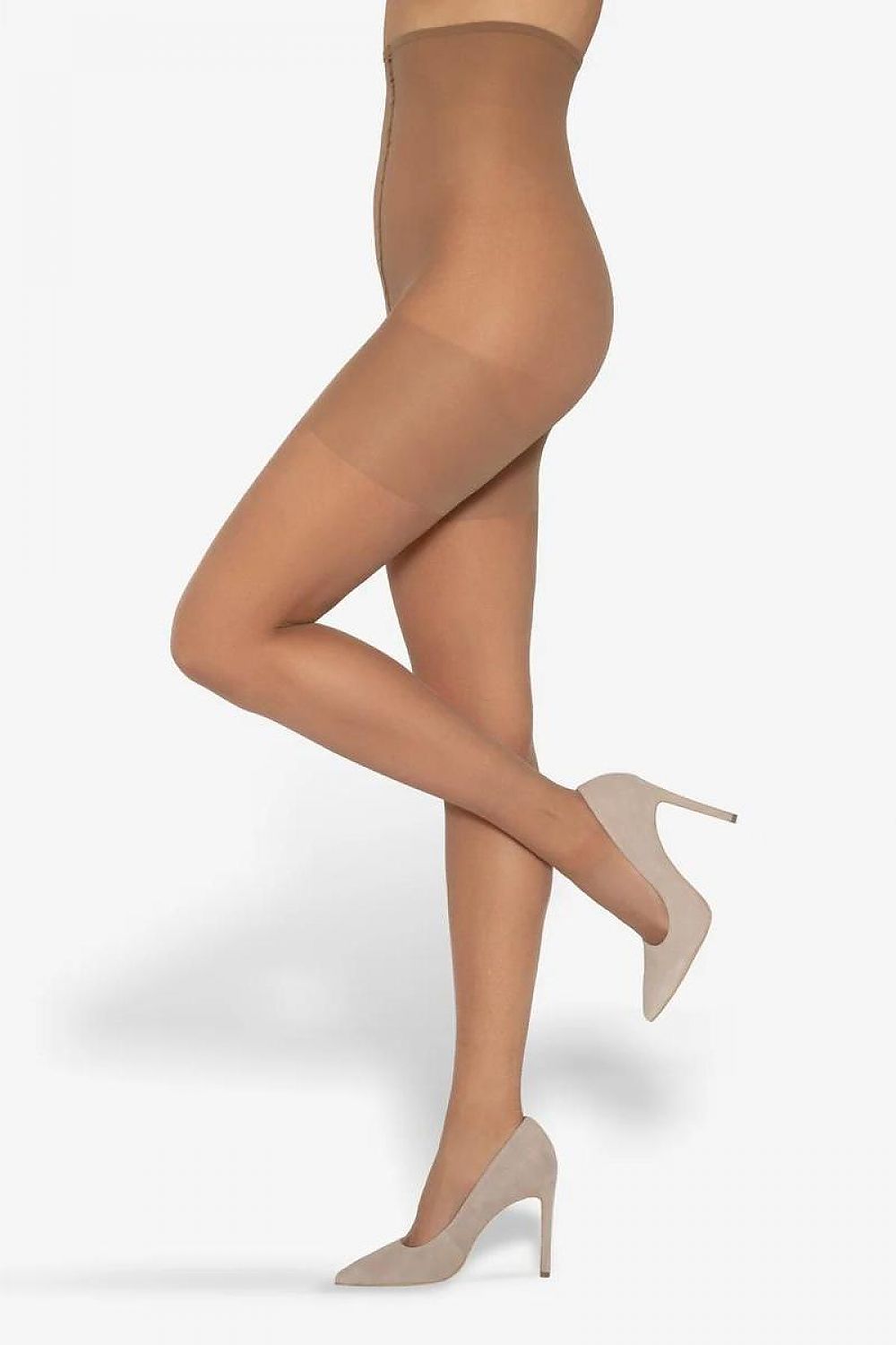   Rajstopy Model Body Plus Size 15 Den Beige - Gatta 