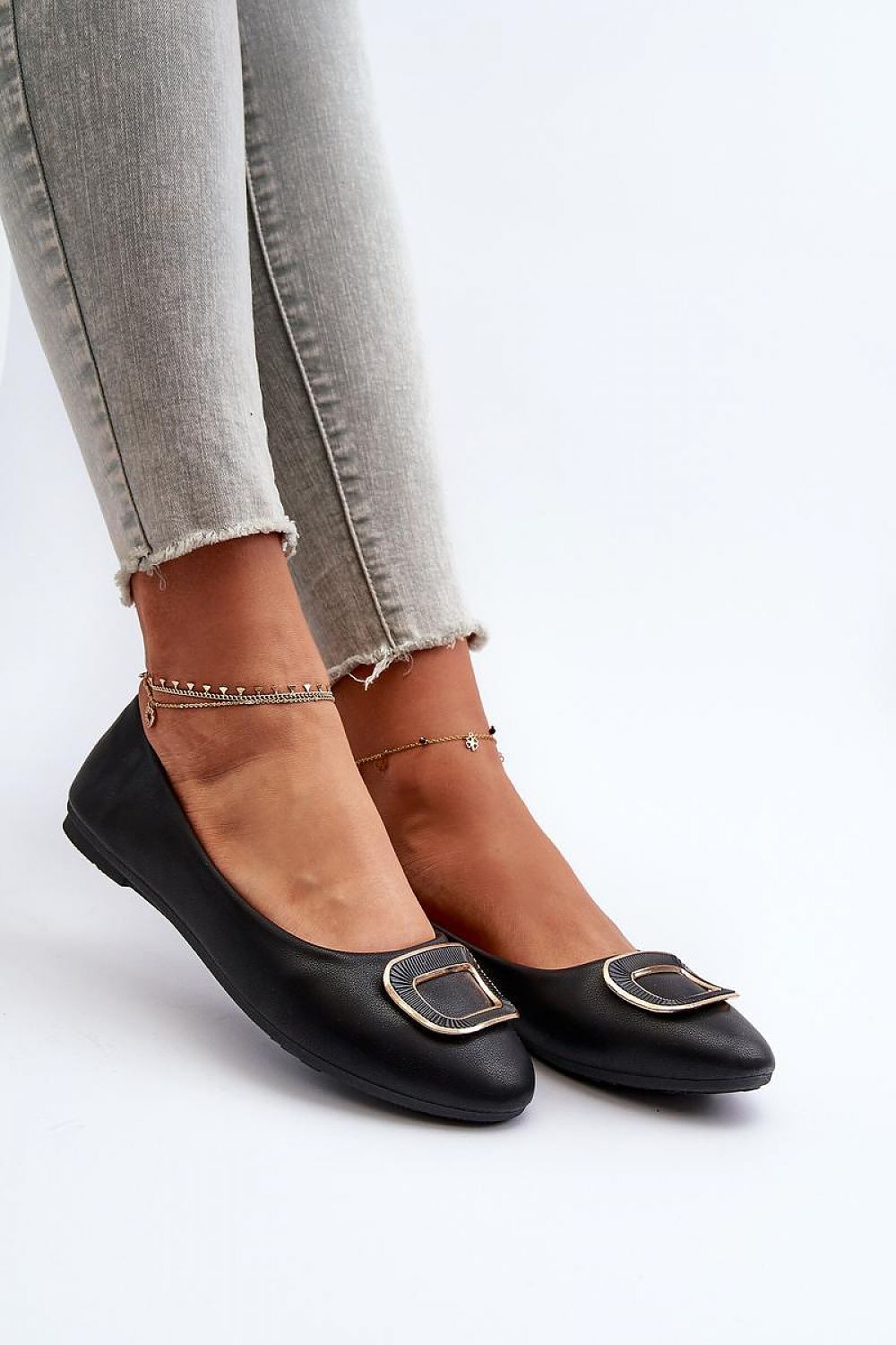   Baleriny Model Enicoria 9988-72 Black - Step in style 