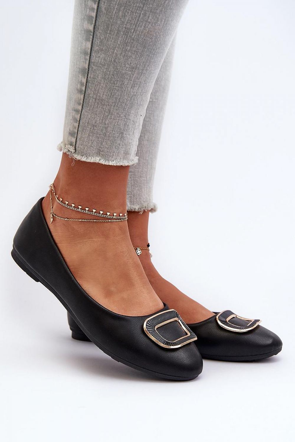   Baleriny Model Enicoria 9988-72 Black - Step in style 