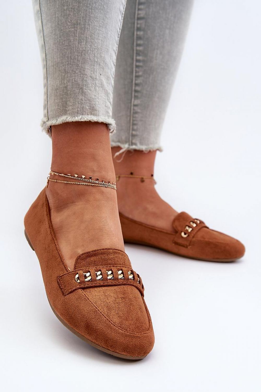   Mokasyny Model Aredilla 9988-73 camel - Step in style 