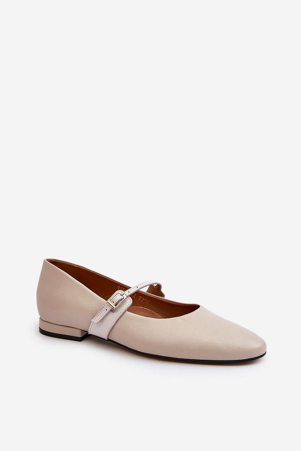   Baleriny Model Laura Messi 2774/254-109 Beige - Step in style 