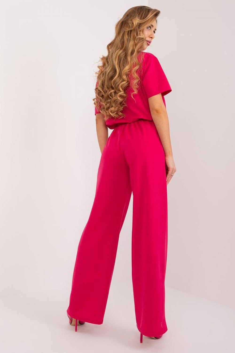  Spodnie Damskie Model LK-SP-509586.39 Fuksja - Lakerta 