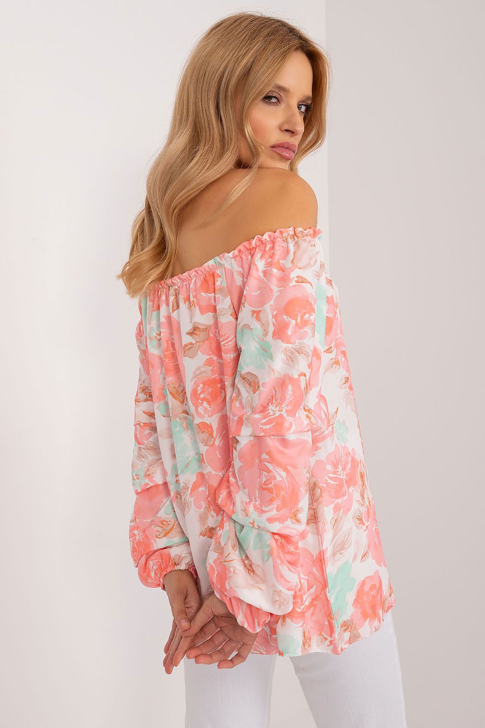   Bluzka Model WN-BZ-8281.22 Brzoskwinia - Rue Paris 
