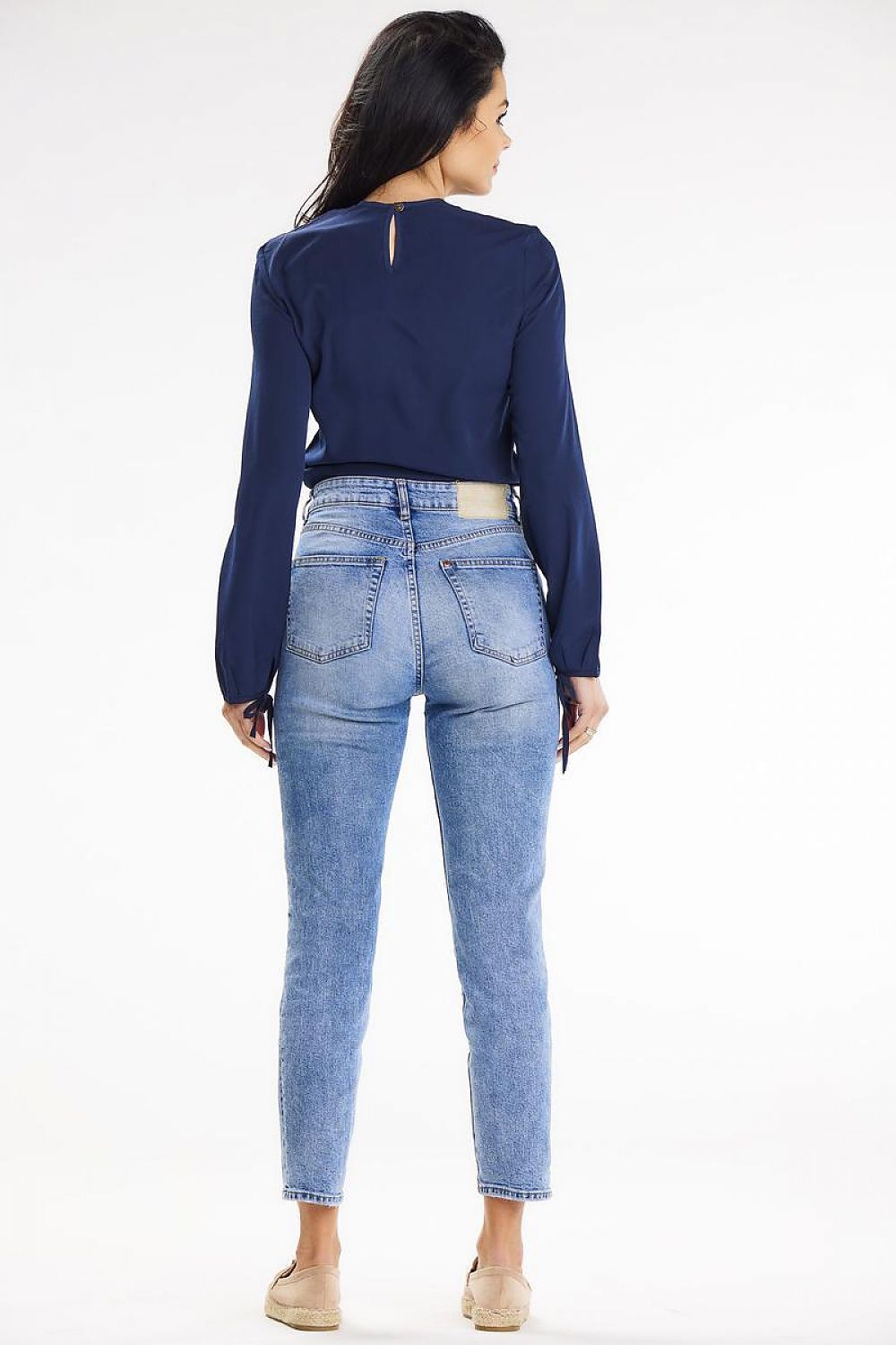   Bluzka Model A651 Navy - awama 