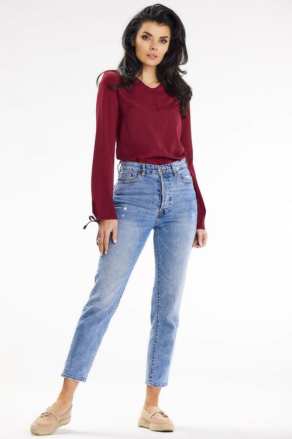   Bluzka Model A651 Claret - awama 