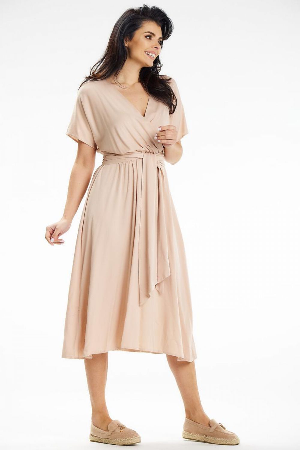  Sukienka Model A642 Beige - awama 
