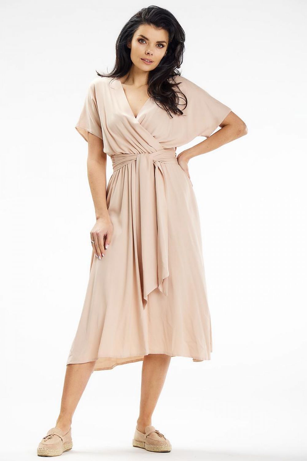  Sukienka Model A642 Beige - awama 