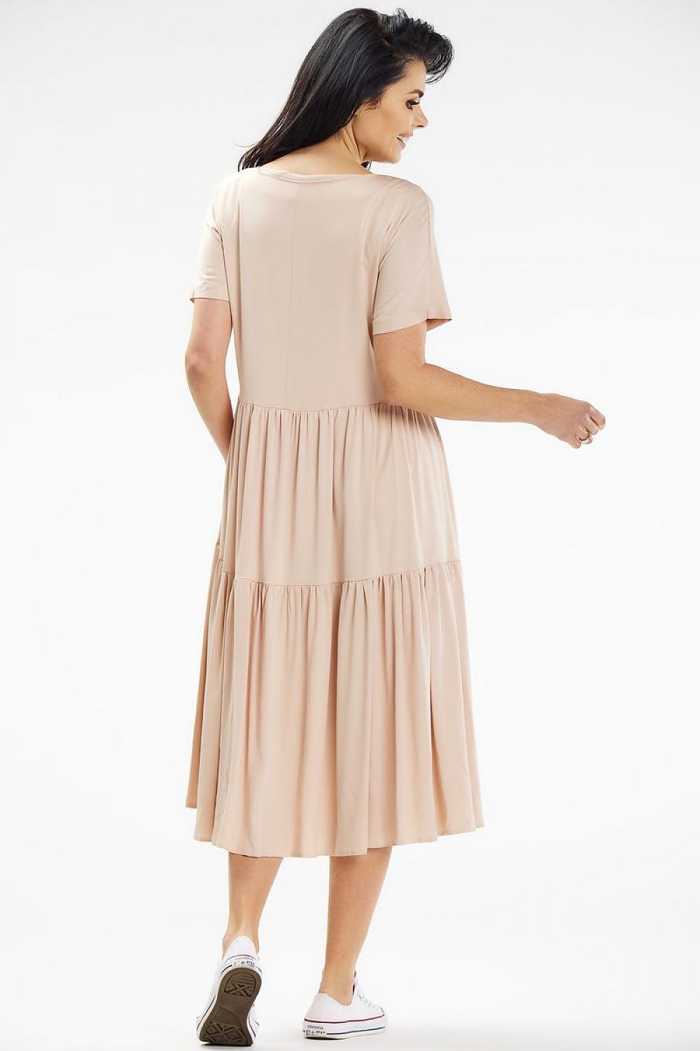  Sukienka Model A639 Beige - awama 