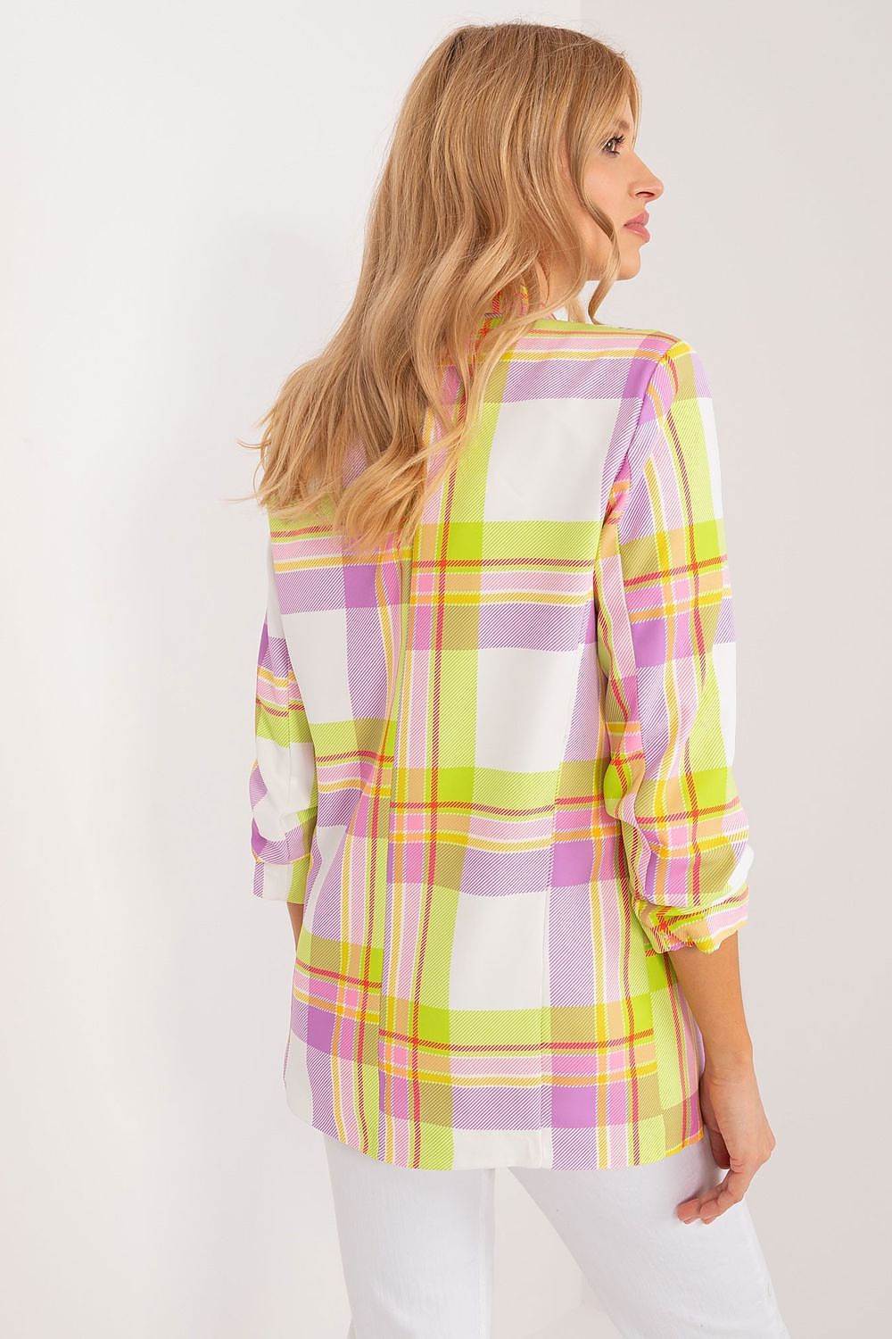   Marynarka Model DHJ-MA-18922.43 Limonka - Italy Moda 