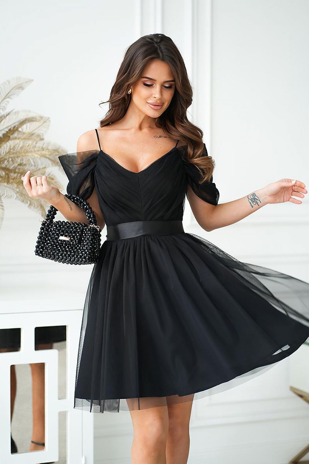  Sukienka Model 307-06 Black - Bicotone 
