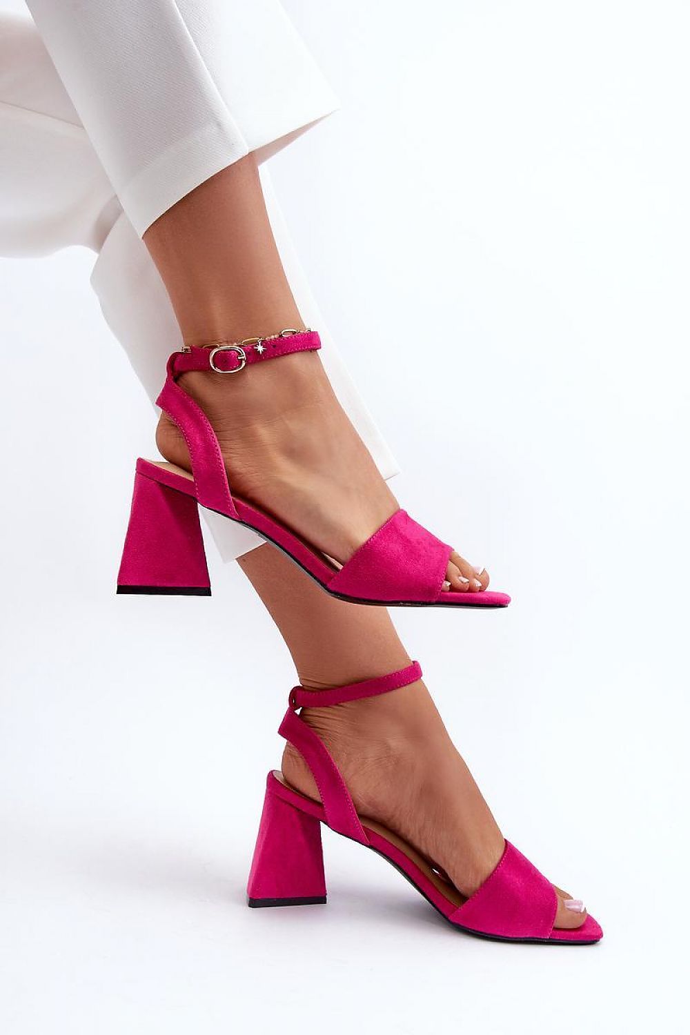  Sandały Model Upttima 17328 Fuksja - Step in style 