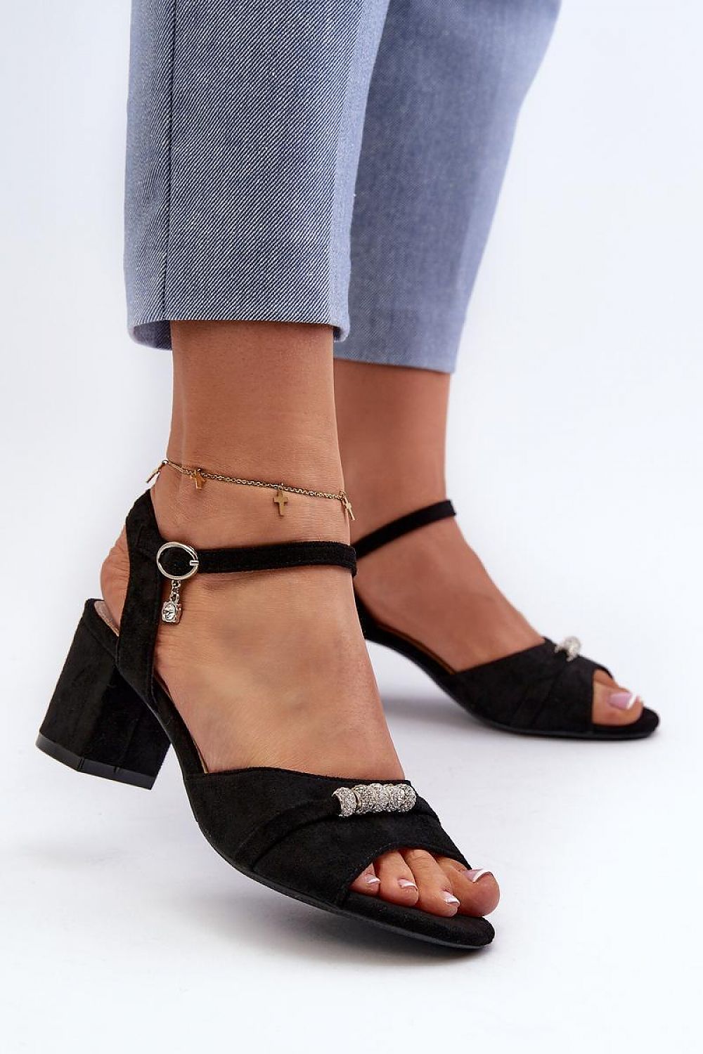  Sandały Model Narhi 20241 Black - Step in style 